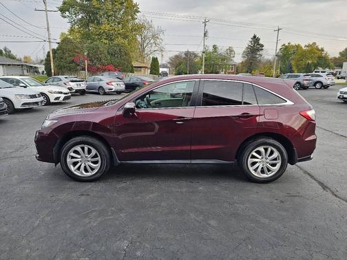 Basque Red Pearl II 2017 Acura RDX Technology Package