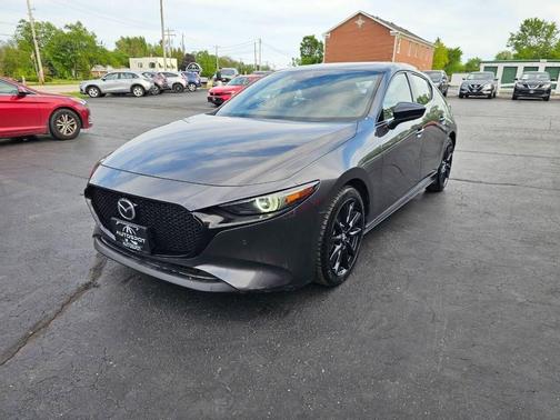 Machine Gray Metallic 2021 Mazda Mazda3 2.5 Turbo AWD