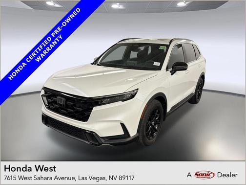 White 2024 Honda CR-V Hybrid Sport