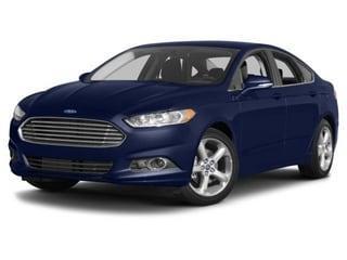 Blue 2015 Ford Fusion Titanium