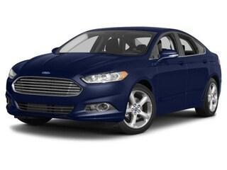 Blue 2015 Ford Fusion Titanium
