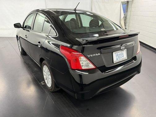 Black 2017 Nissan Versa 1.6 S+