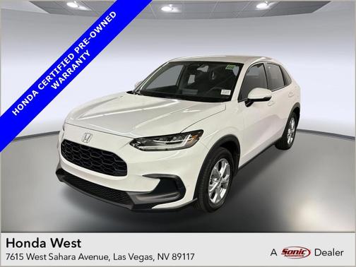 White 2023 Honda HR-V LX
