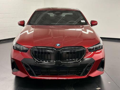Red Metallic 2025 BMW 540 i xDrive