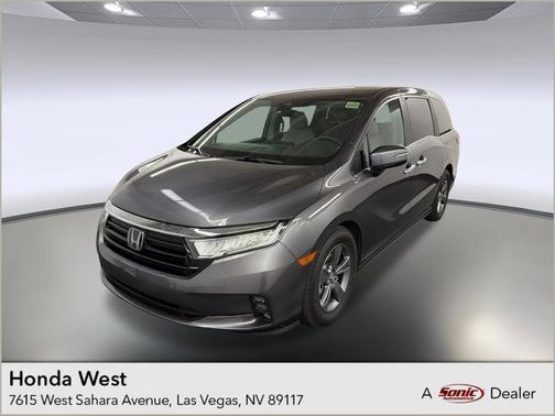 Gray 2024 Honda Odyssey EX