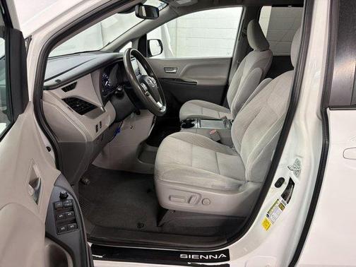 White 2020 Toyota Sienna LE