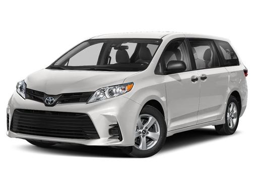 White 2020 Toyota Sienna LE