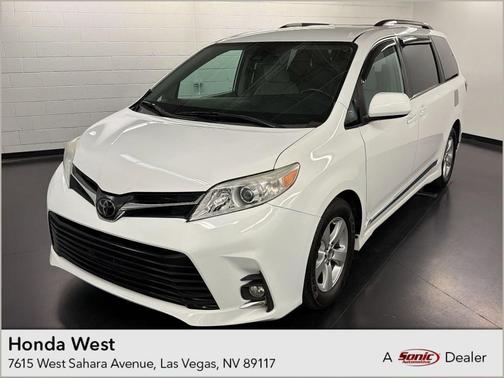 White 2020 Toyota Sienna LE