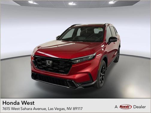 Radiant Red Metallic 2026 Honda CR-V Hybrid Sport