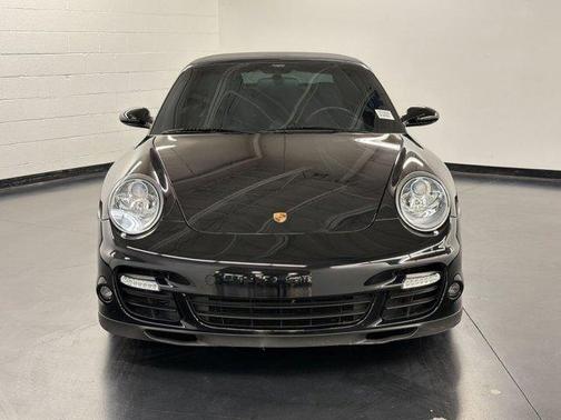 Black 2008 Porsche 911 Turbo Cabriolet