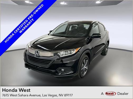 Black 2021 Honda HR-V EX