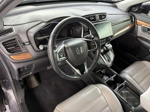 Modern Steel Metallic 2018 Honda CR-V EX-L