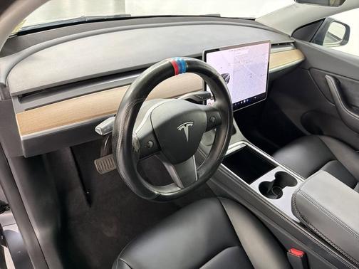 Gray 2021 Tesla Model Y Long Range