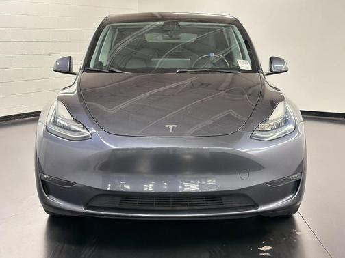 Gray 2021 Tesla Model Y Long Range