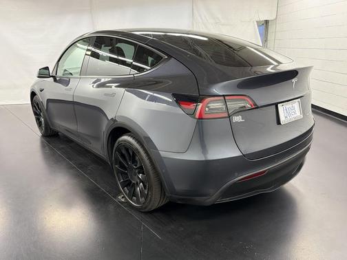 Gray 2021 Tesla Model Y Long Range