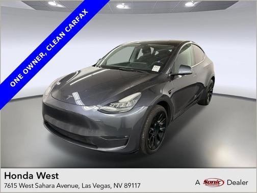 Gray 2021 Tesla Model Y Long Range