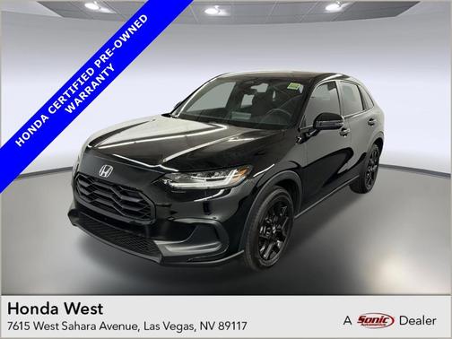 Black 2024 Honda HR-V Sport