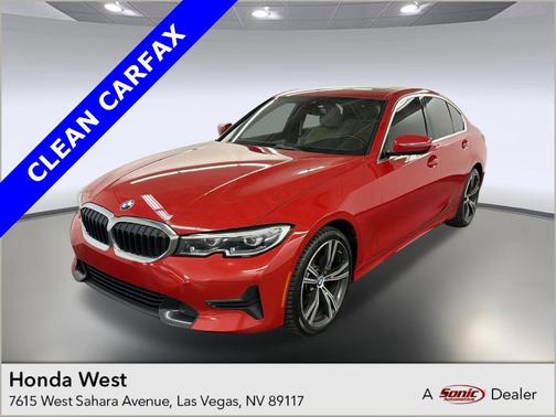 Melbourne Red Metallic 2022 BMW 330 i xDrive