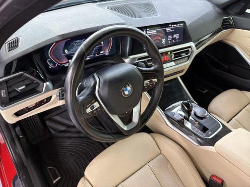 Melbourne Red Metallic 2022 BMW 330 i xDrive