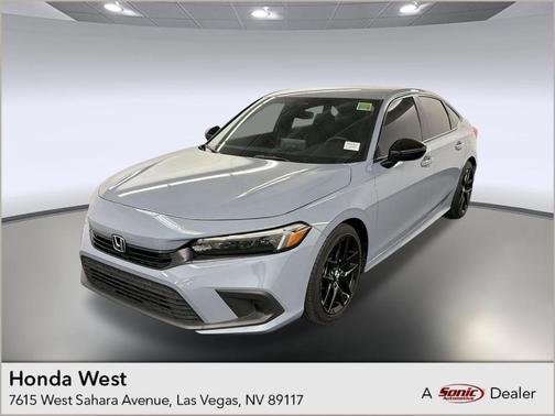 Sonic Gray Pearl 2023 Honda Civic Sport