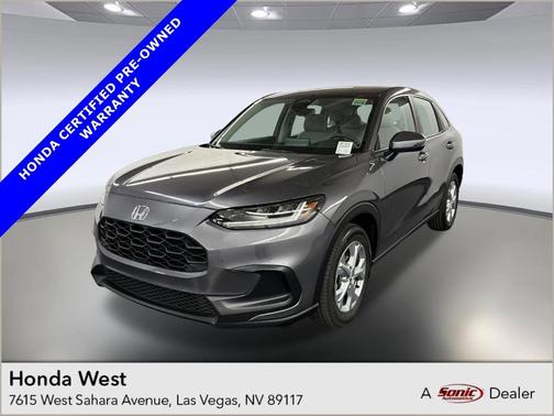 Gray 2024 Honda HR-V LX