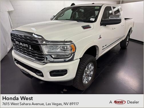 Pearl White 2020 RAM 2500 Limited