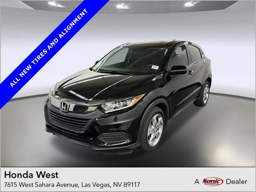 Black 2021 Honda HR-V LX