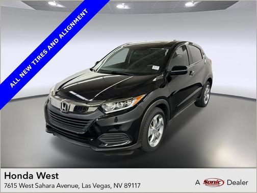 Black 2021 Honda HR-V LX