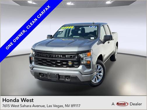 Sterling Gray Metallic 2024 Chevrolet Silverado 1500 Custom