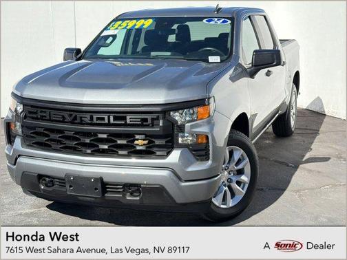 Sterling Gray Metallic 2024 Chevrolet Silverado 1500 Custom