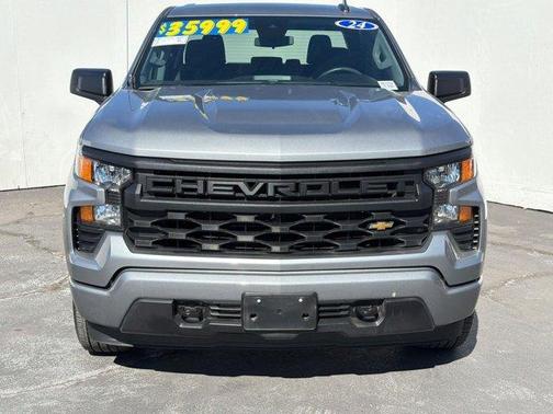 Sterling Gray Metallic 2024 Chevrolet Silverado 1500 Custom
