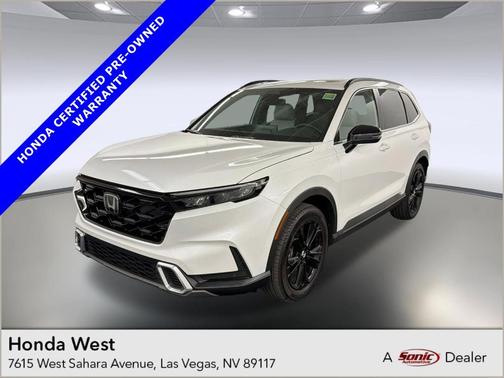 White 2024 Honda CR-V Hybrid Sport Touring