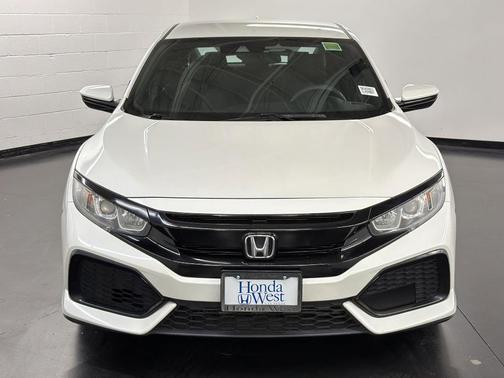White 2019 Honda Civic LX