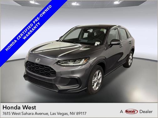 Gray 2024 Honda HR-V LX