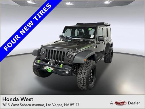 Granite Crystal Clearcoat Metallic 2016 Jeep Wrangler Unlimited Rubicon