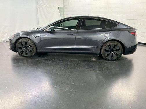 Stealth Gray 2025 Tesla Model 3 Long Range