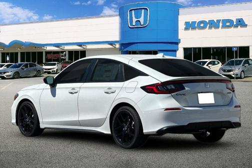 Platinum White Pearl 2026 Honda Civic Sport