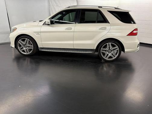 White 2012 Mercedes-Benz M-Class ML 63 AMG