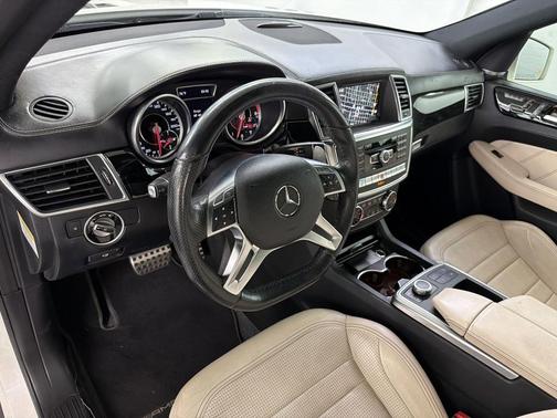 White 2012 Mercedes-Benz M-Class ML 63 AMG