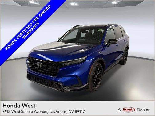 Blue 2024 Honda CR-V Hybrid Sport-L