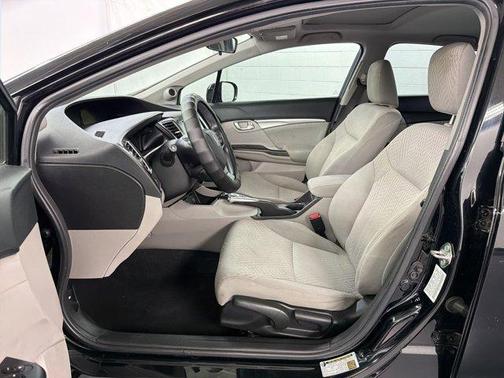 Black 2014 Honda Civic EX