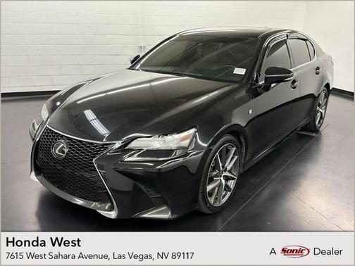 Black 2016 Lexus GS 350 F Sport