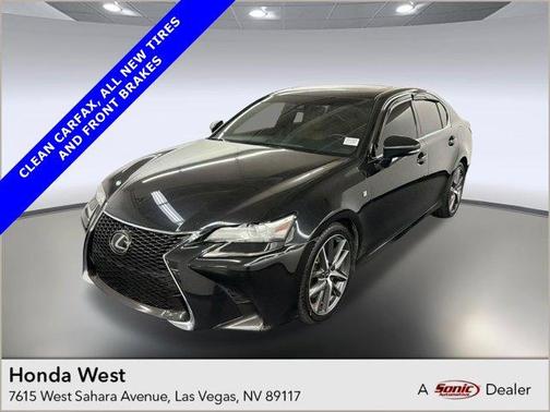 Black 2016 Lexus GS 350 F Sport