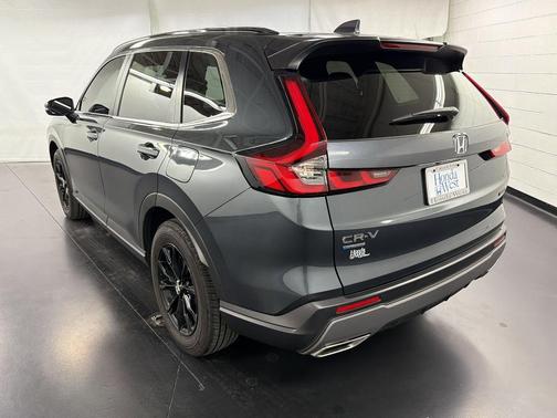 Gray 2025 Honda CR-V Hybrid Sport