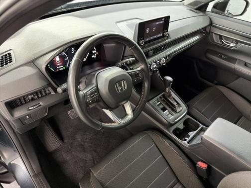 Gray 2025 Honda CR-V Hybrid Sport