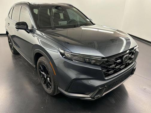 Gray 2025 Honda CR-V Hybrid Sport