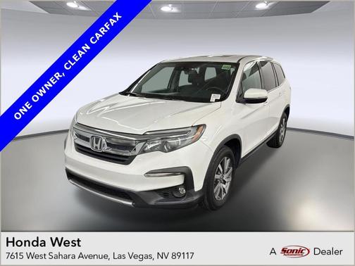 White 2021 Honda Pilot EX-L