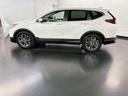 White 2021 Honda CR-V EX