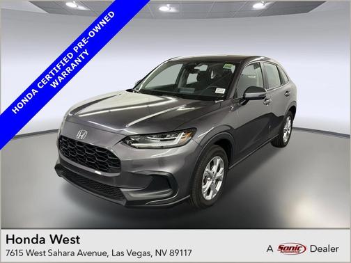 Gray 2024 Honda HR-V LX