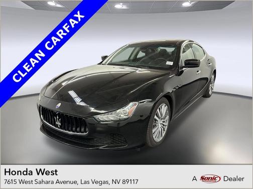 Black 2015 Maserati Ghibli Base